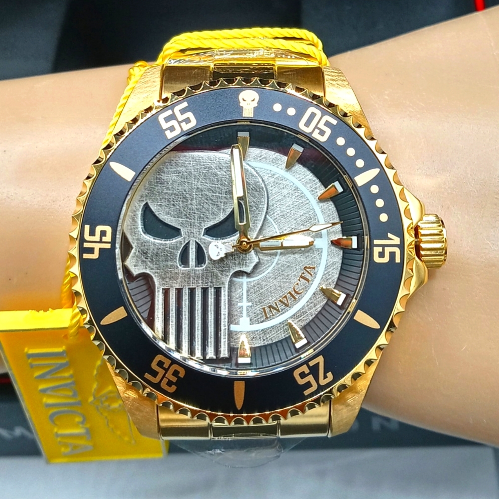 FIRM PRICE-Invicta Limited Edition Marvel Punisher Men's watch